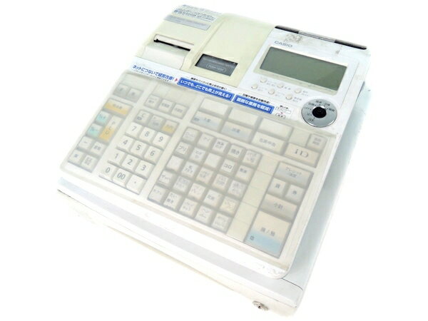 【中古】CASIO カシオ TE-2600 電子レジスター ストロークキータイプ Y2494332