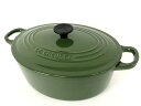 【中古】 LE CREUSET ココットオーバル 鍋 25cm 中古 Y8348867