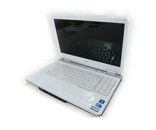 【中古】 訳有 NEC LAVIE PC-LL550WG6W ノートパソコン 15.6型 i3 M330 4GB HDD500GB Win7 Home 32bit スパークリングリッチホワイト S3025448