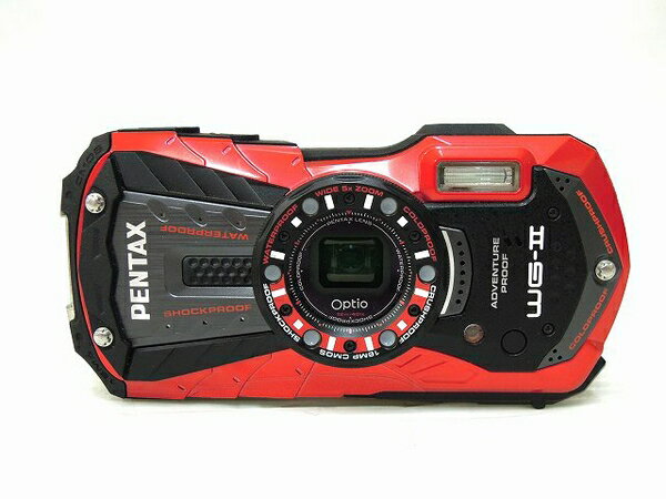 【中古】PENTAX ペンタックス Optio WG-2 防水・防塵デジタルカメラ O2495440