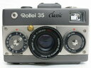 美品【中古】Rollei Rollei35 Classic ローライ 35 クラシック チタン Sonnar f2.8 40mm HFT 元箱 ケース フラッシュ 一式セット T2315704