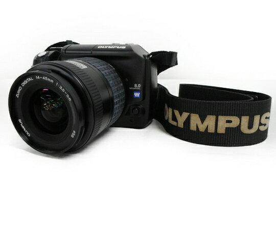【中古】 OLYMPUS オリンパス E-300 14-45mm 3.5-5.6 ボディ レンズ デジタル カメラ W3232755
