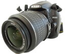 【中古】 Nikon ニコン D5000 レンズキット D5000LK カメラ デジタル一眼レフ ブラック S2543394