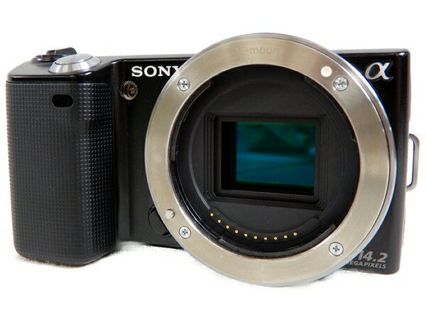 【中古】 Sony ソニー α アルファ NEX-5 カメラ ミラーレス一眼 ボディ S3352780