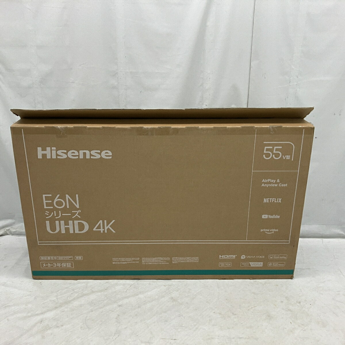 【中古】 LG 55UJ6100 55V型 液晶テレビ 4K 2017年製 映像 家電 中古 C9987272