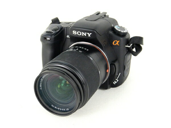 【中古】SONY a350 ボディ18-70mm F3.5-5.6 レンズ セット Y2026147