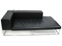 【中古】CASSINA IXC. カッシーナ・イクスシー ソファ ピエロ・リッソーニ ブラック 黒革 【大型】 N2410424