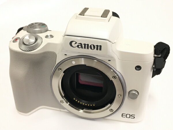 【中古】 Canon CX0-5607 EOS Kiss M EF-M 15-45mm 22mm ダブルレンズキット 一眼レフ T8258921