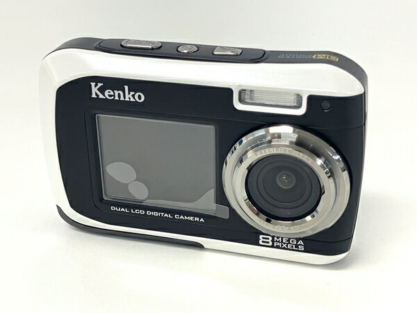 【中古】Kenko DSC880DW デジタルカメラ ケンコー 防水 マリンスポーツ デュアルモニター Z8463221