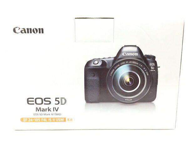 未使用 【中古】 未使用 EOS 5D mark IV EF24-105 F4L IS II USM レンズ キット デジタル カメラ 一眼 S4222781