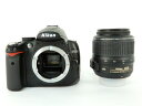 【中古】 Nikon ニコン D5000 18-55mm F3.5-5.6 G VR デジタル 一眼レフ カメラ レンズキット ボディ Y2921076