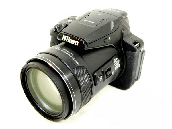 【中古】 Nikon ニコン COOLPIX P900 カメラ デジカメ ネオ一眼 超望遠 ブラック M2615877