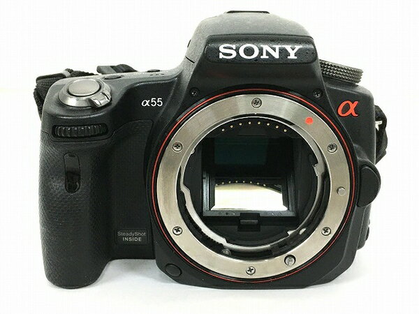 【中古】 SONY α55 SLT-A55V デジタル一眼レフカメラ ボディ T5933103