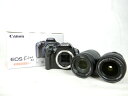 【中古】 良好 Canon キヤノン EOS Kiss X2 ダブルズームキット KISSX2-WKIT カメラ デジタル一眼レフ ブラック K3278936