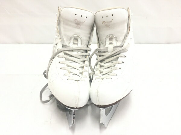 【中古】 Risport SKATES Royal Pro 女性用 25.5センチ ホワイト 65フレックス フィギュアスケート スケート靴 T8353079