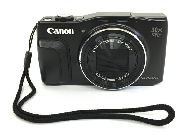 【中古】 Canon Power Shot SX700HS コンパクト デジタル カメラ コンデジ ブラック T3417907