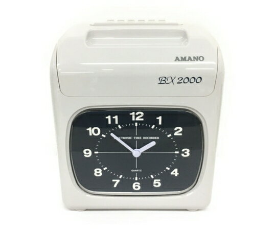 【中古】 アマノ BX2000 タイムレコーダー タイムカード T4198370