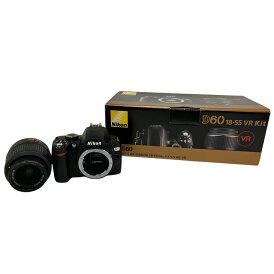 【中古】 Nikon D60 NIKKOR 18-55mm VR レンズキット ニコン 中古 B10021359
