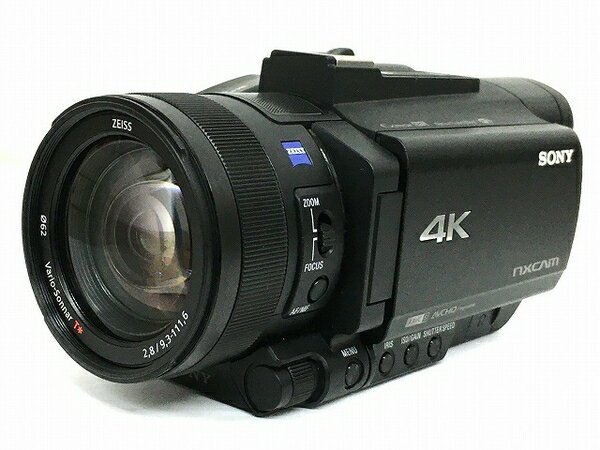 【中古】 SONY HXR-NX80 NXCAMカムコーダー ビデオカメラ 2020年製 良好 T6206032