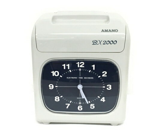 【中古】 アマノ BX2000 タイムレコーダー タイムカード T4198376