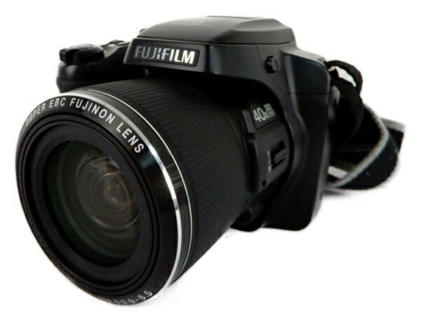 【中古】 FUJIFILM 富士フイルム FUJINON EBC FinePix S8200 デジタルカメラ コンデジ ブラック Y3118331