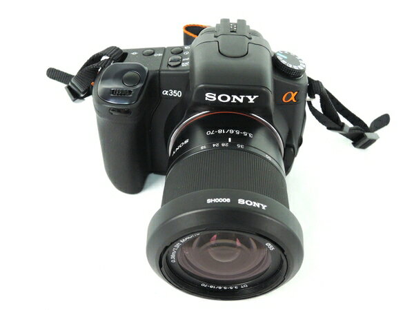 【中古】 SONY ソニー α350 ズームレンズキット DSLR-A350K カメラ デジタル一眼レフ Y2585401