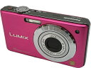 【中古】 Panasonic LUMIX ルミックス DMC-FS7 コンパクト デジタル カメラ ピンク 箱付き パナソニック C8657104