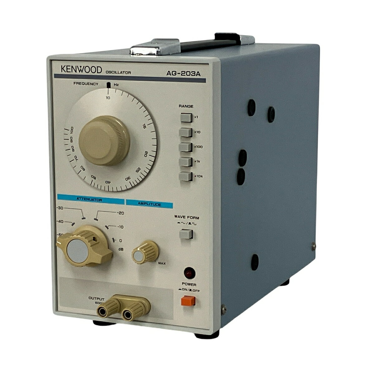 【中古】 KENWOOD AG-203A オシレーター 低周波発振器 ケンウッド 音響機材 オーディオ ジャンク Y10540291