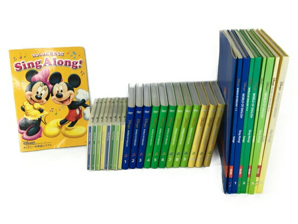 【中古】 ディズニーワールドイングリッシュ シングアロング 英語システム DWE 2011年頃 教材 子ども英語 幼児教育 N4362289のサムネイル