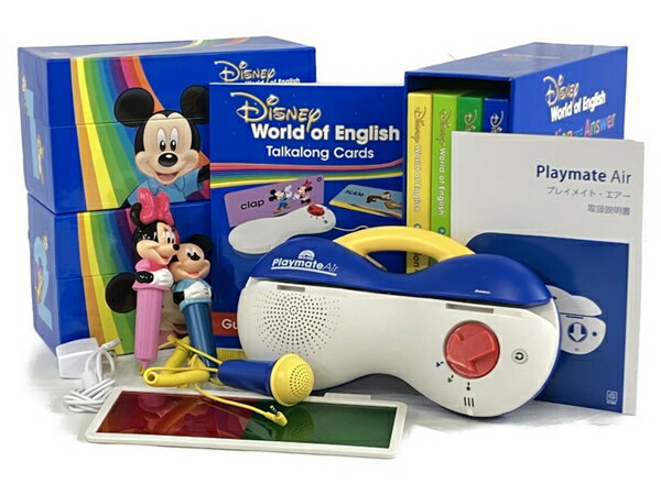 【中古】 ワールドファミリー DWE ディズニー ワールドオブイングリッシュ トークアロング 2019年頃 子ども 英語 N8369493のサムネイル