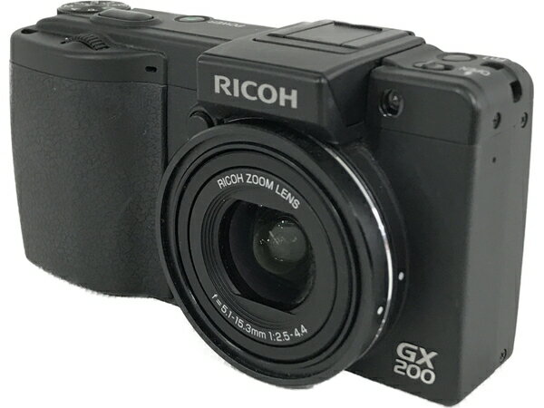 【中古】 RICOH GX200 コンパクト デジタル カメラ コンデジ デジカメ 趣味 写真 撮影 リコー N8355440