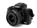 【中古】 中古 Canon キャノン EOS KISS M 15-45mm 3.5 6.3 レンズキット ミラーレス 一眼レフ カメラ F3533021