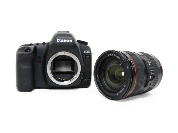 【中古】 中古 Canon キヤノン EOS 5D Mark II EF 24-105mm 1:4 L レンズ キット カメラ デジタル 一眼レフ F3587990