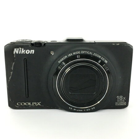 【中古】 Nikon COOLPIX S9300 デジタルカメラ コンデジ ノーブルブラック Y4765025