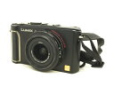 【中古】 Panasonic パナソニック LUMIX LX3 DMC-LX3-K デジタルカメラ コンデジ ブラック K4453278