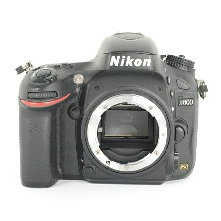 【中古】 Nikon ニコン D600 デジタル一眼 カメラ ボディ ブラック Y4227623