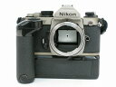 【中古】 Nikon FM2 チタン フィルムカメラ モータードライブ付き ニコン T2635696