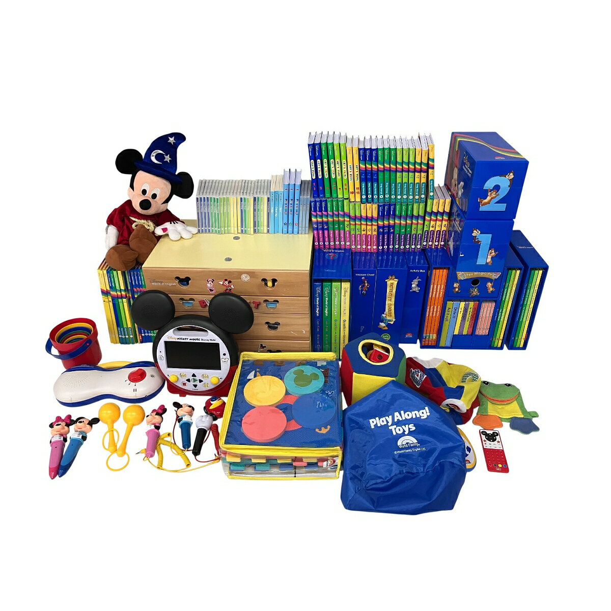 【中古】 DWE ディズニー ワールドオブイングリッシュ 2019年以降 Blu-ray 英語システム フルセット 中古 S10508389