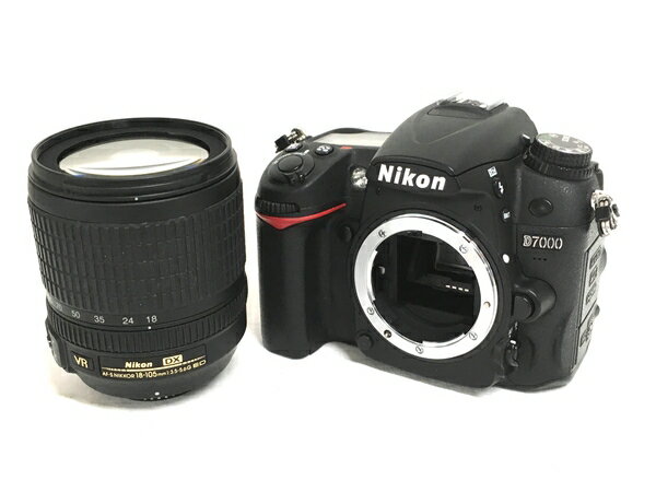 【中古】 Nikon D7000 18-105 VR レンズキット カメラ デジタル 一眼レフ ニコン 中古 W4311735