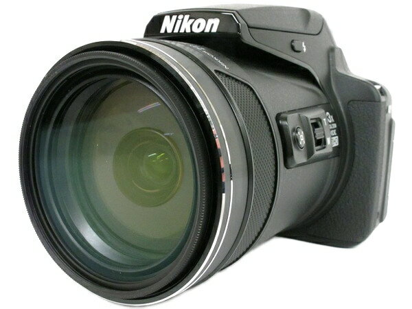 【中古】ニコン COOLPIX P900 カメラ デジカメ ネオ一眼 超望遠 ブラック T2388778