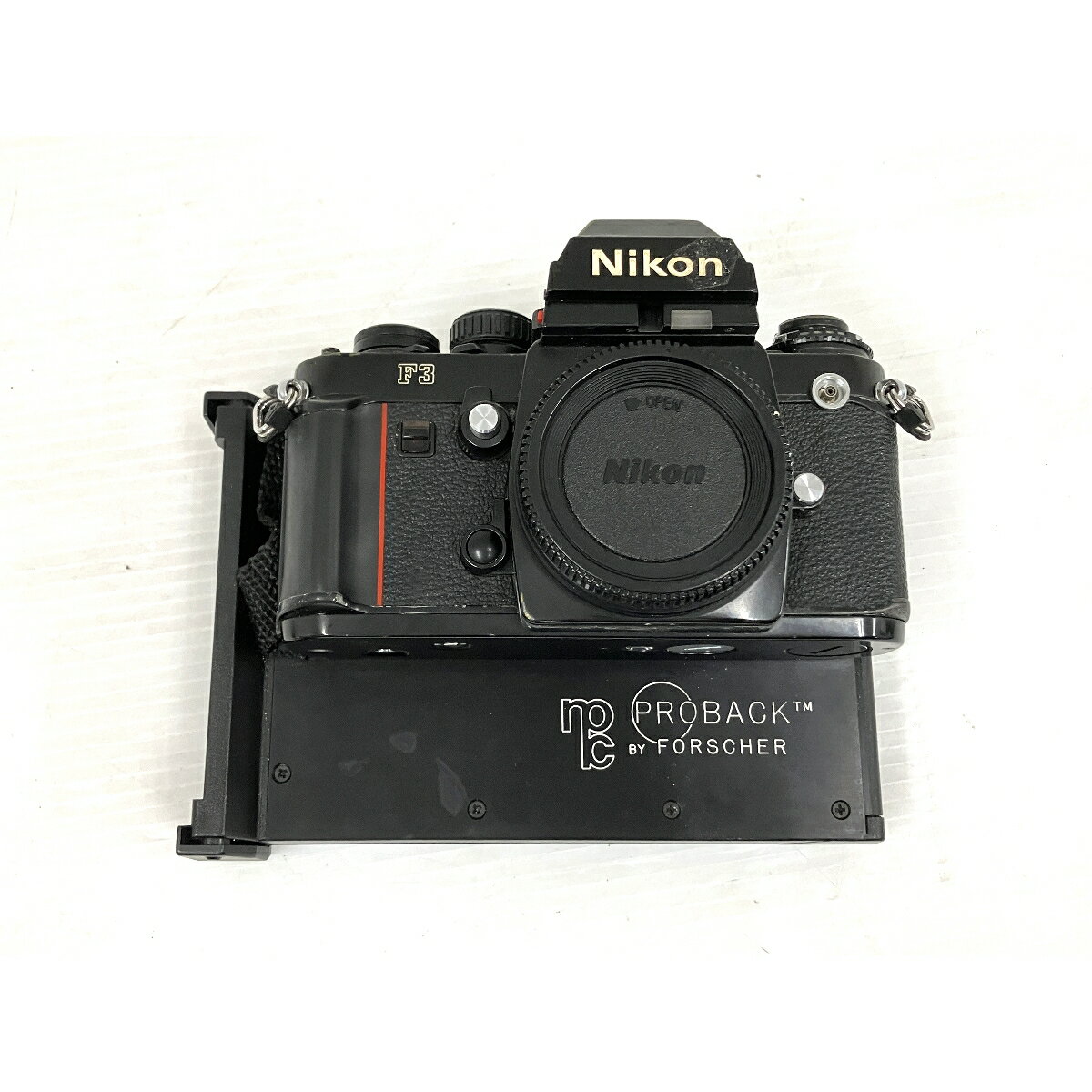 Nikon F3 PROBACK npc PROBACK BY FORSCHER フィルムカメラ ポラロイドフィルムバック 訳あり O8816914