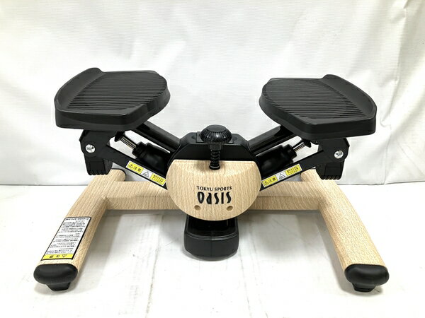 【中古】 TOKYU SPORTS OASIS ツイスト エアロ ステッパー 木目調 2023年製 フィットネス器具 H8644466のサムネイル
