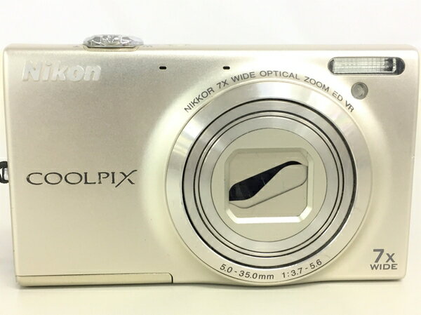 【中古】 Nikon ニコン COOLPIX S6100 デジタルカメラ コンデジ シャンパンシルバー K4375910