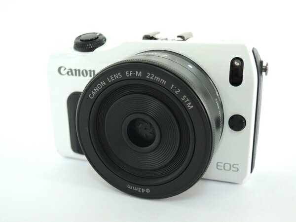 【中古】 Canon キヤノン EOS M デジタル カメラ ミラーレス EF-M 22mm 1:2 Y3032555