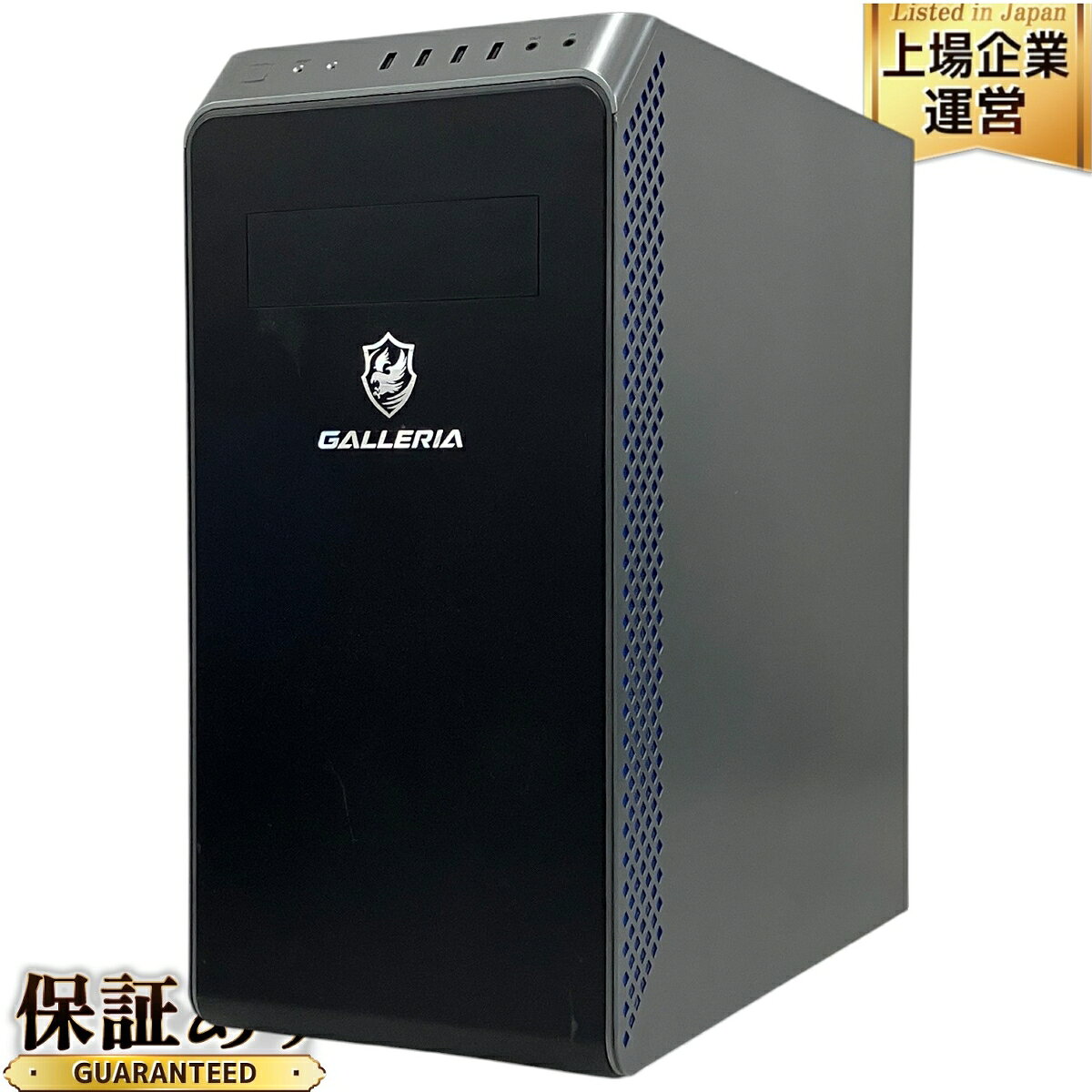 【中古】 Thirdwave GALLERIA XA7C-R37T ゲーミングデスクトップPC Core i7-10700K 32GB SSD 2TB WIN11 RTX 3070Ti 訳有 T9671537