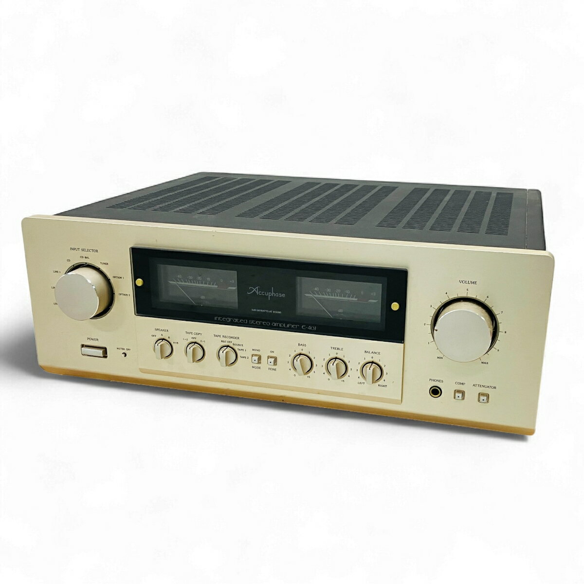 【中古】 Accuphase アキュフェーズ E-407 プリメインアンプ 音響機材 オーディオ ジャンク C10531057