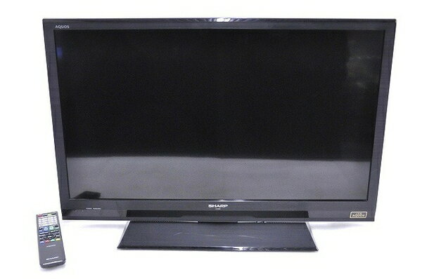 【中古】SHARP シャープ AQUOS LC-32H9 液晶 TV LED 32型 LED ブラック リモコン付 T2298704