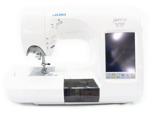 【中古】JUKI ジューキ jureve HZL-010N コンピューターミシン 刺しゅう機 S2233555のサムネイル