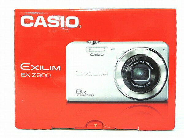 未使用【中古】CASIO EXILIM EX-Z900 デジタルカメラ シルバー O2268420