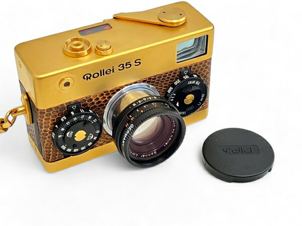美品 【中古】 Rollei ローライ 35S Gold Sonnar F2.8 40mm 60周年記念モデル コンパクト フィルム カメラ Z8864464